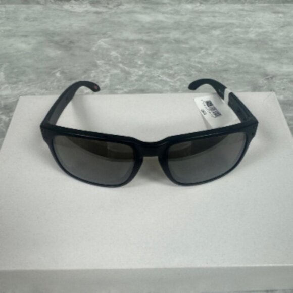 NEW | OAKLEY | HOLBROOK | 9102 - D6 | 55 | MATTE BLACK | PRIZM BLACK | POLARIZED - Picture 1 of 7